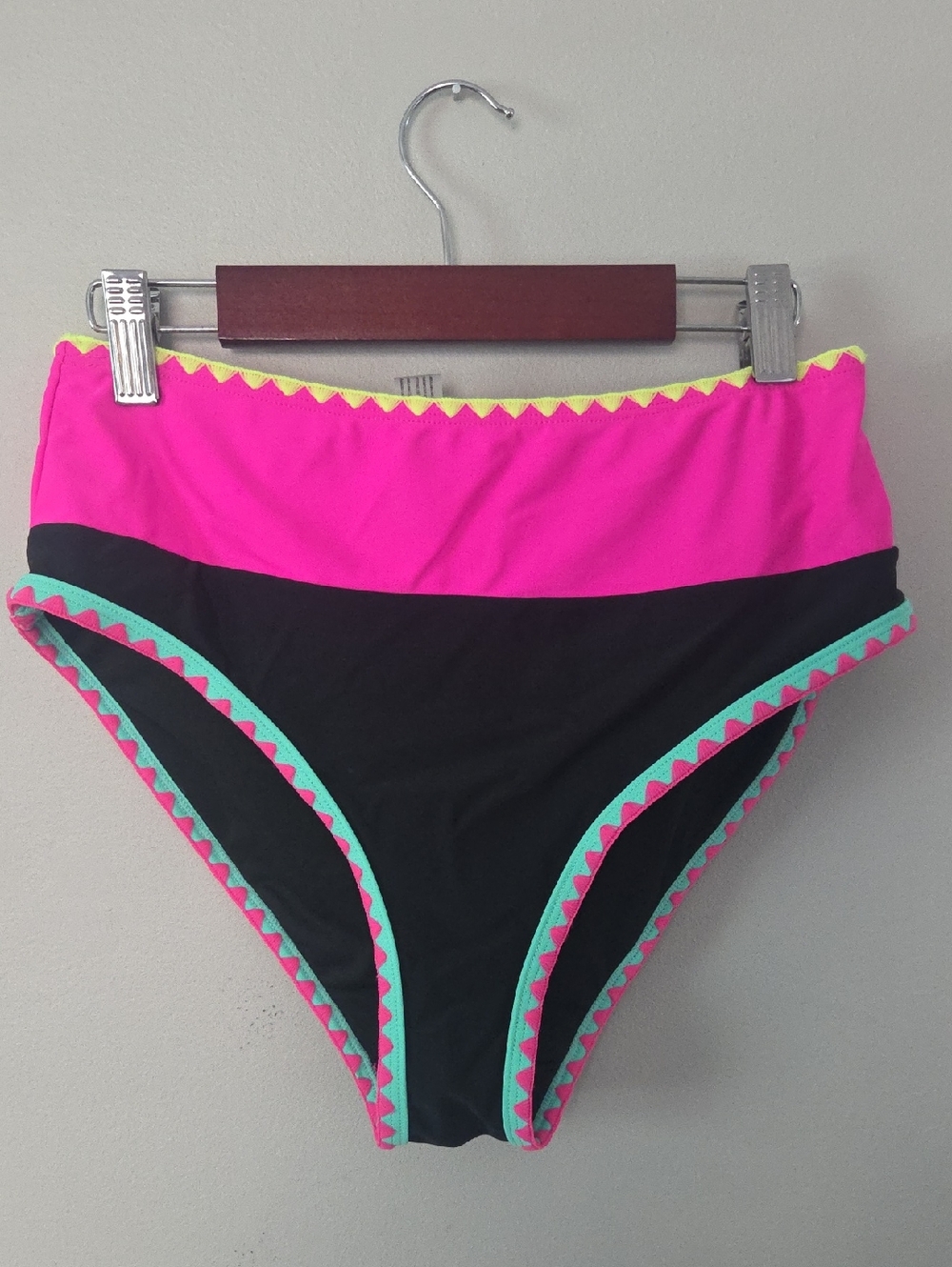 Popvil Color Bl9ck Swim Bottom (S)